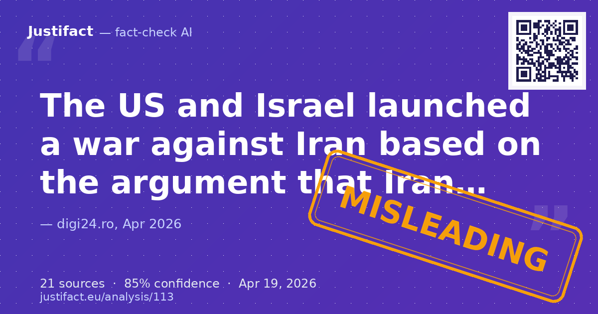 The article discusses Iran's control over the Strait of Hormuz as a strategic weapon, comparing it to a nu… — rated ÎNȘELĂTOR