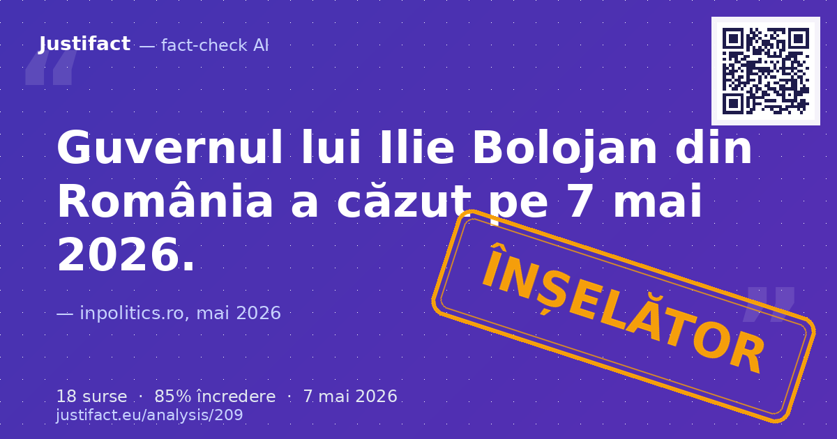 Articolul, preluat din presa italiană, susține că în România guvernele sunt construite artificial pentru… — verdict ÎNȘELĂTOR